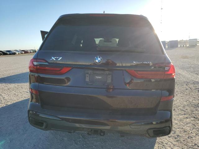 5UXCW2C02N9J55864 - 2022 BMW X7 XDRIVE40I PURPLE photo 6