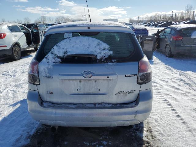 2T1KR32E47C679635 - 2007 TOYOTA COROLLA MA XR GRAY photo 6