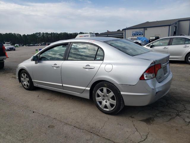 2HGFA16509H301040 - 2009 HONDA CIVIC LX SILVER photo 2