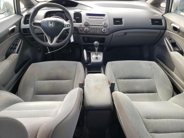 2HGFA16509H301040 - 2009 HONDA CIVIC LX SILVER photo 8