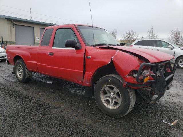 4F4YR16D44TM03452 - 2004 MAZDA B2300 CAB PLUS RED photo 4