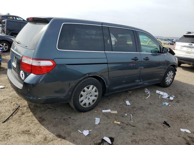 5FNRL38266B089489 - 2006 HONDA ODYSSEY LX GRAY photo 3