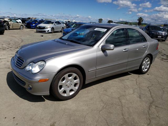 WDBRF81J65F594088 - 2005 MERCEDES-BENZ C 240 4MATIC BEIGE photo 1