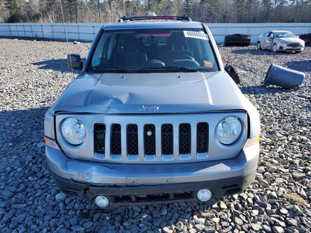 1C4NJRFB2FD376314 - 2015 JEEP PATRIOT LATITUDE SILVER photo 5