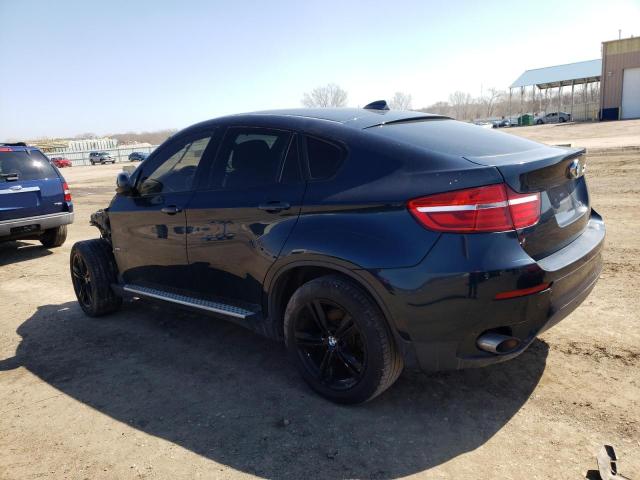 5UXFG2C53DL788316 - 2013 BMW X6 XDRIVE35I BLUE photo 2