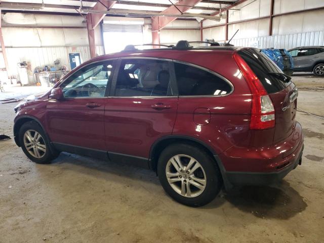 5J6RE4H70BL037174 - 2011 HONDA CR-V EXL RED photo 2