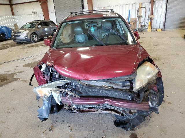 5J6RE4H70BL037174 - 2011 HONDA CR-V EXL RED photo 5