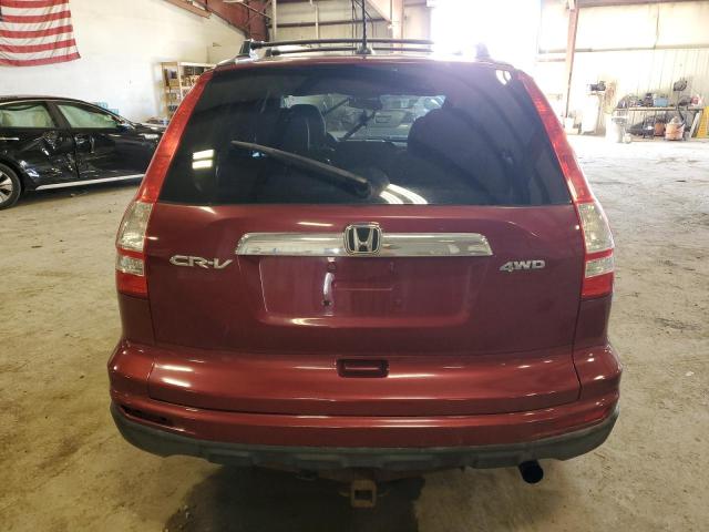 5J6RE4H70BL037174 - 2011 HONDA CR-V EXL RED photo 6