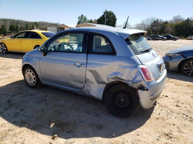 3C3CFFAR6DT744033 - 2013 FIAT 500 POP BLUE photo 2