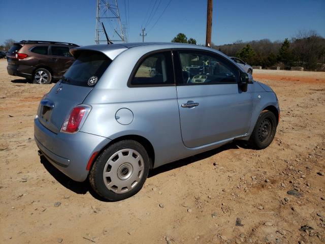 3C3CFFAR6DT744033 - 2013 FIAT 500 POP BLUE photo 3