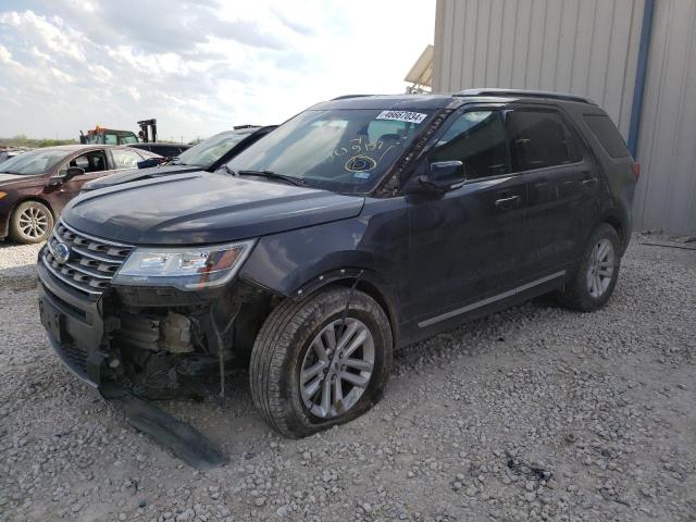 1FM5K7DH6GGA09758 - 2016 FORD EXPLORER XLT GRAY photo 1