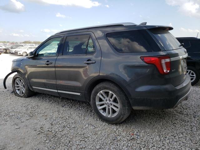 1FM5K7DH6GGA09758 - 2016 FORD EXPLORER XLT GRAY photo 2