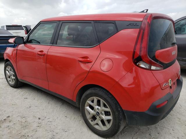 KNDJ23AUXN7164954 - 2022 KIA SOUL LX RED photo 2