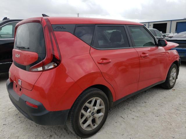 KNDJ23AUXN7164954 - 2022 KIA SOUL LX RED photo 3