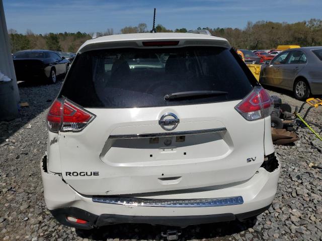 5N1AT2MT1FC760100 - 2015 NISSAN ROGUE S WHITE photo 6