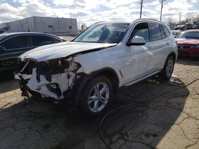 5UXTY5C00M9G40162 - 2021 BMW X3 XDRIVE30I WHITE photo 1