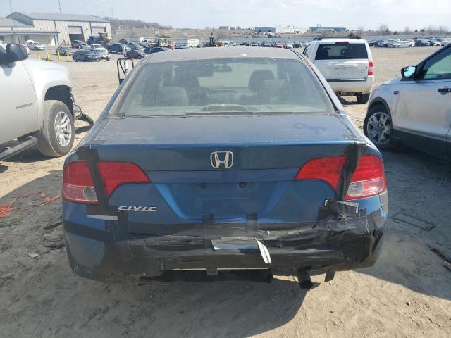 2HGFA16988H526436 - 2008 HONDA CIVIC EXL BLUE photo 6