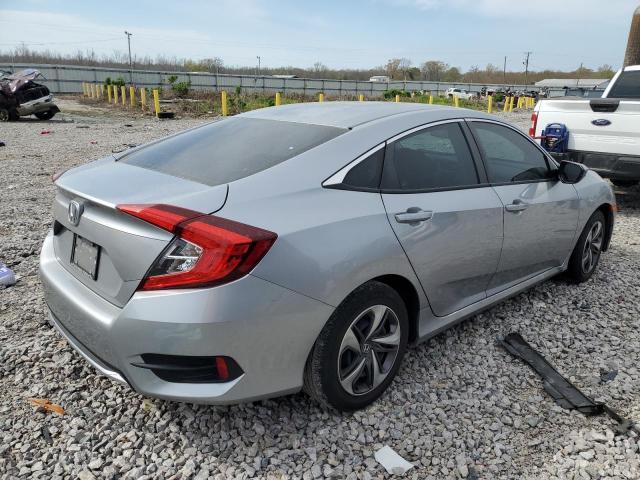 19XFC2F64LE017503 - 2020 HONDA CIVIC LX GRAY photo 3