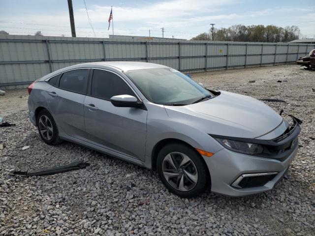 19XFC2F64LE017503 - 2020 HONDA CIVIC LX GRAY photo 4