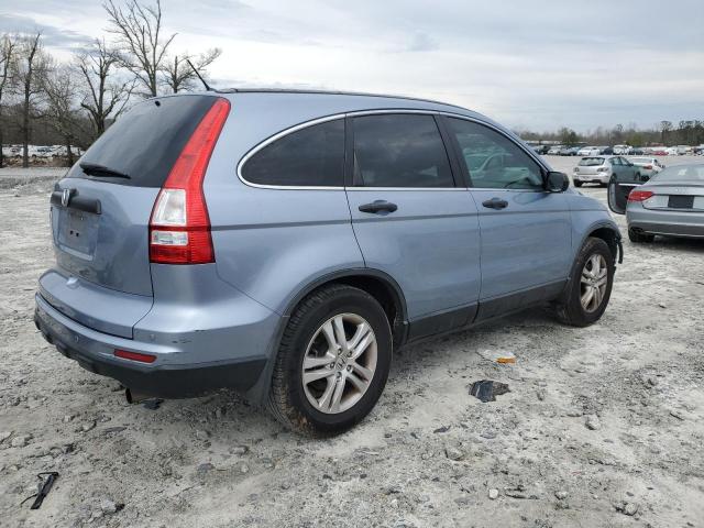 5J6RE3H31AL001712 - 2010 HONDA CR-V LX BLUE photo 3