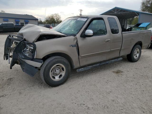 1FTZX17241NB24650 - 2001 FORD F150 TAN photo 1