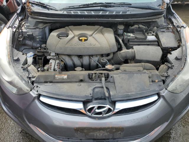 5NPDH4AE3BH057181 - 2011 HYUNDAI ELANTRA GLS SILVER photo 11