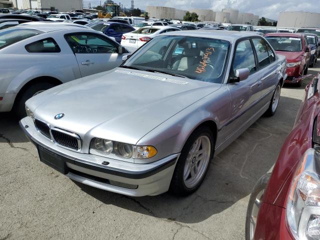 WBAGG83481DN89135 - 2001 BMW 740 I AUTOMATIC SILVER photo 1