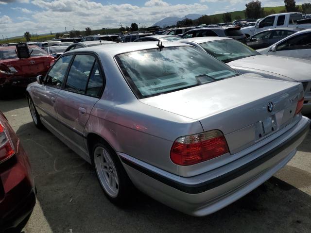 WBAGG83481DN89135 - 2001 BMW 740 I AUTOMATIC SILVER photo 2