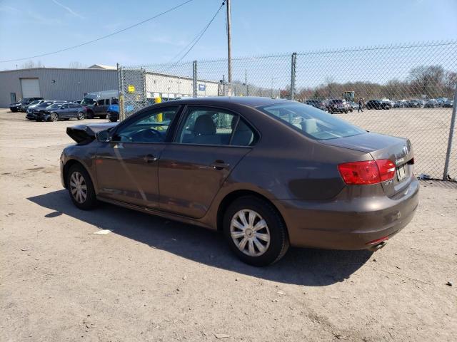 3VW2K7AJ0BM390761 - 2011 VOLKSWAGEN JETTA BASE Qəhvəyi foto 2