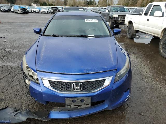 1HGCS12329A017377 - 2009 HONDA ACCORD LX BLUE photo 5