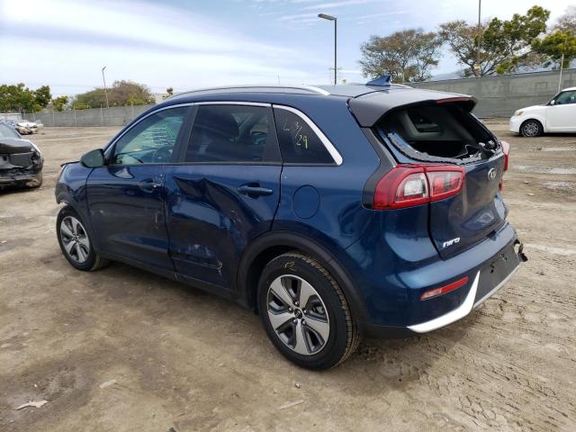 KNDCB3LCXK5315246 - 2019 KIA NIRO FE BLUE photo 2