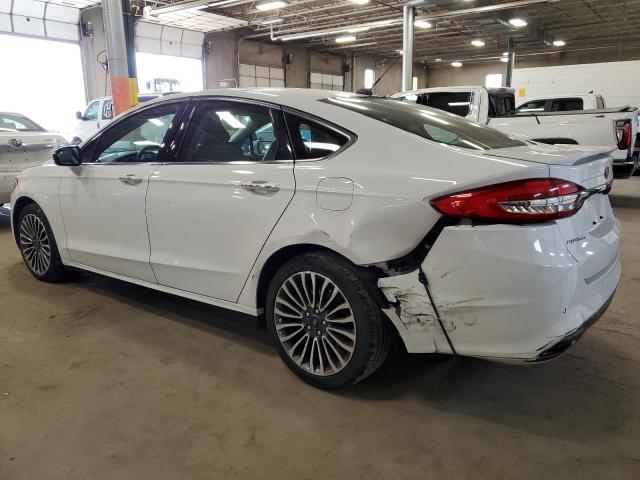 3FA6P0K96HR114555 - 2017 FORD FUSION TITANIUM WHITE photo 2