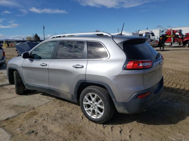 1C4PJLCB8HW653775 - 2017 JEEP CHEROKEE LATITUDE SILVER photo 2