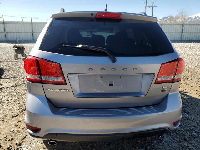 3C4PDCBG1HT589637 - 2017 DODGE JOURNEY SXT SILVER photo 6