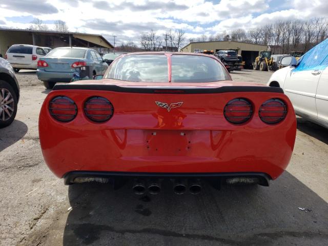 1G1YY25U975103295 - 2007 CHEVROLET CORVETTE RED photo 6