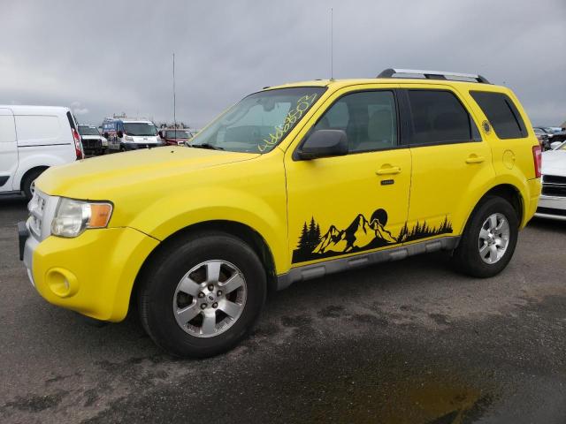 1FMCU49349KB25781 - 2009 FORD ESCAPE HYBRID YELLOW photo 1