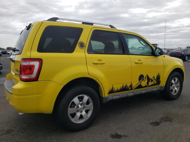 1FMCU49349KB25781 - 2009 FORD ESCAPE HYBRID YELLOW photo 3