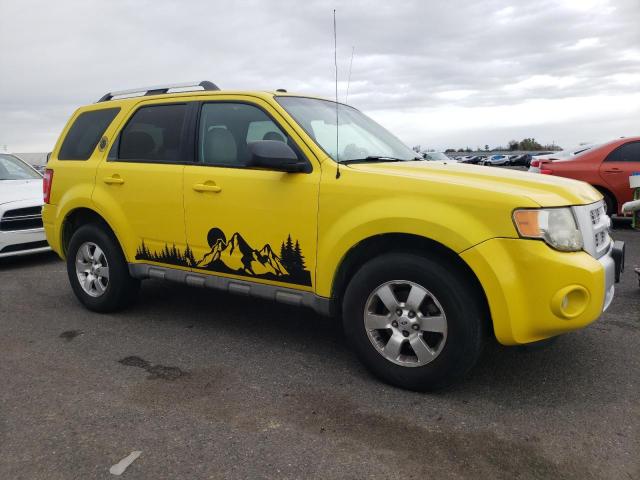 1FMCU49349KB25781 - 2009 FORD ESCAPE HYBRID YELLOW photo 4