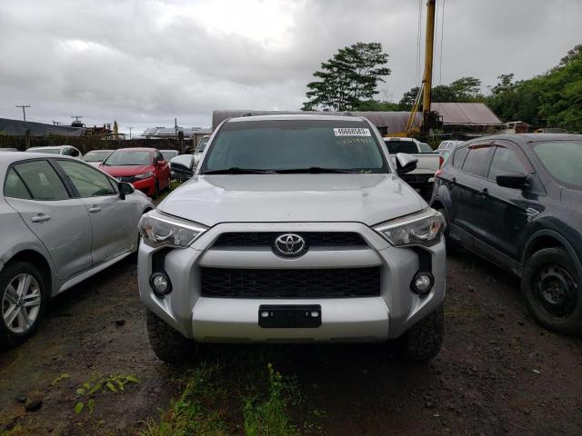 JTEBU5JR0K5679311 - 2019 TOYOTA 4RUNNER SR5 SILVER photo 5