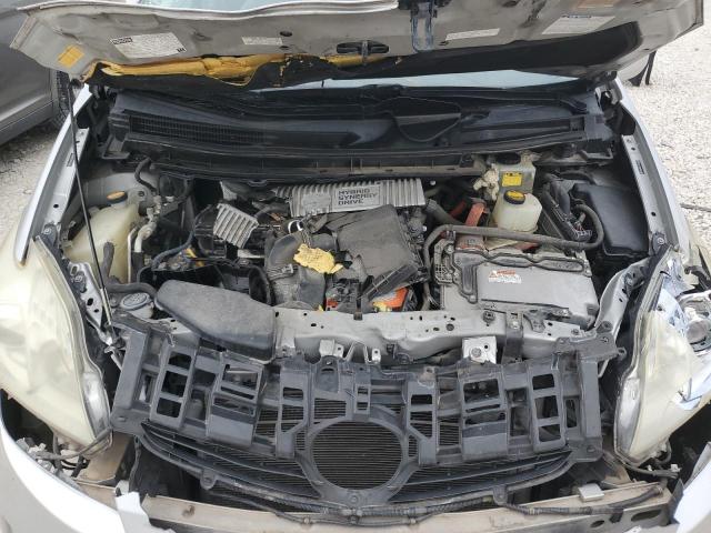 JTDKN3DU7A0164632 - 2010 TOYOTA PRIUS WHITE photo 11