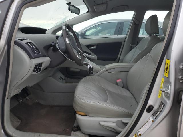 JTDKN3DU7A0164632 - 2010 TOYOTA PRIUS WHITE photo 7