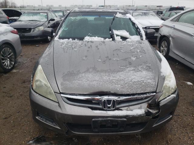 1HGCM56726A054777 - 2006 HONDA ACCORD EX GRAY photo 5