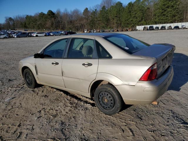 1FAFP34N07W124151 - 2007 FORD FOCUS ZX4 TAN photo 2