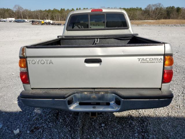 5TEGN92N91Z816803 - 2001 TOYOTA TACOMA DOUBLE CAB PRERUNNER SILVER photo 6