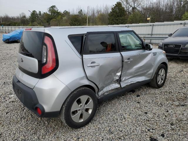 KNDJN2A20F7793527 - 2015 KIA SOUL SILVER photo 3