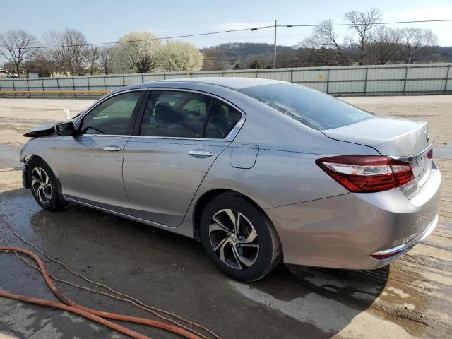 1HGCR2F36HA015559 - 2017 HONDA ACCORD LX SILVER photo 2