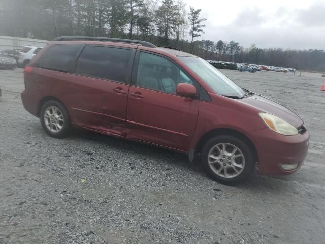 5TDZA22CX4S083303 - 2004 TOYOTA SIENNA XLE RED photo 4