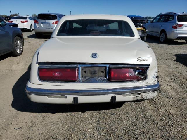 1G4EZ13C6LU412990 - 1990 BUICK RIVIERA WHITE photo 6