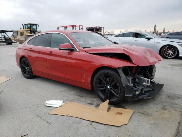 WBA4J1C57KBM16868 - 2019 BMW 430I GRAN COUPE RED photo 4