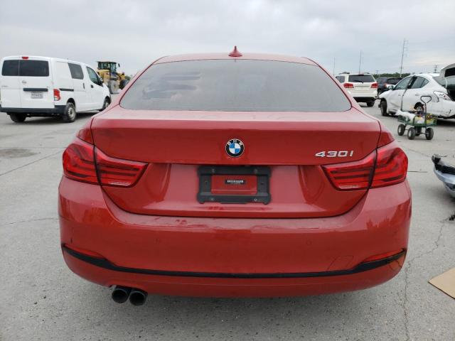 WBA4J1C57KBM16868 - 2019 BMW 430I GRAN COUPE RED photo 6